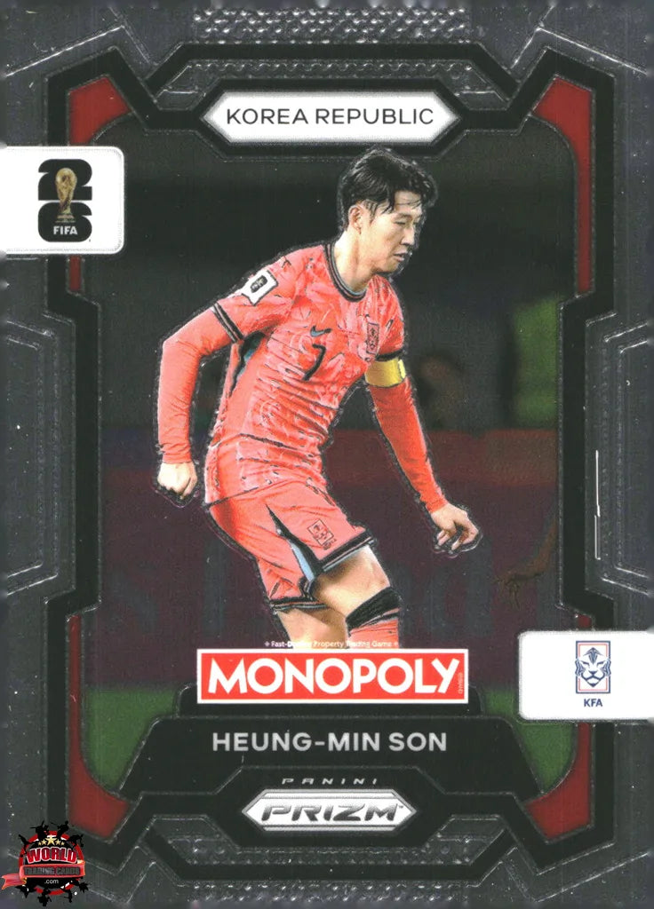 #PMPWC/083 | Panini | Monopoly | Prizm | FIFA World Cup | 2026 | Heung-Min Son | Base
