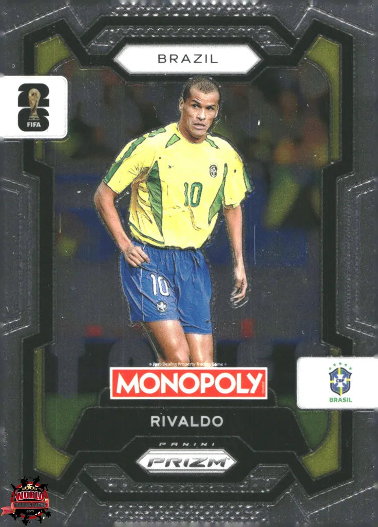 #PMPWC/021 | Panini | Monopoly | Prizm | FIFA World Cup | 2026 | Rivaldo | Base