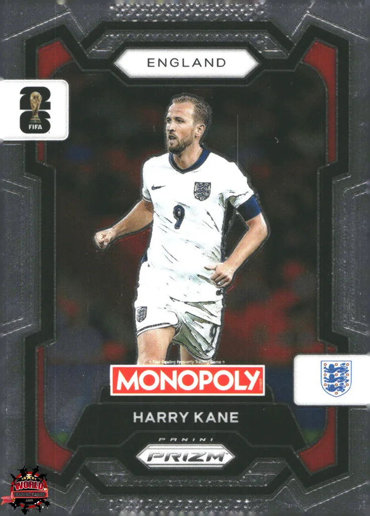 #PMPWC/022 | Panini | Monopoly | Prizm | FIFA World Cup | 2026 | Harry Kane | Base