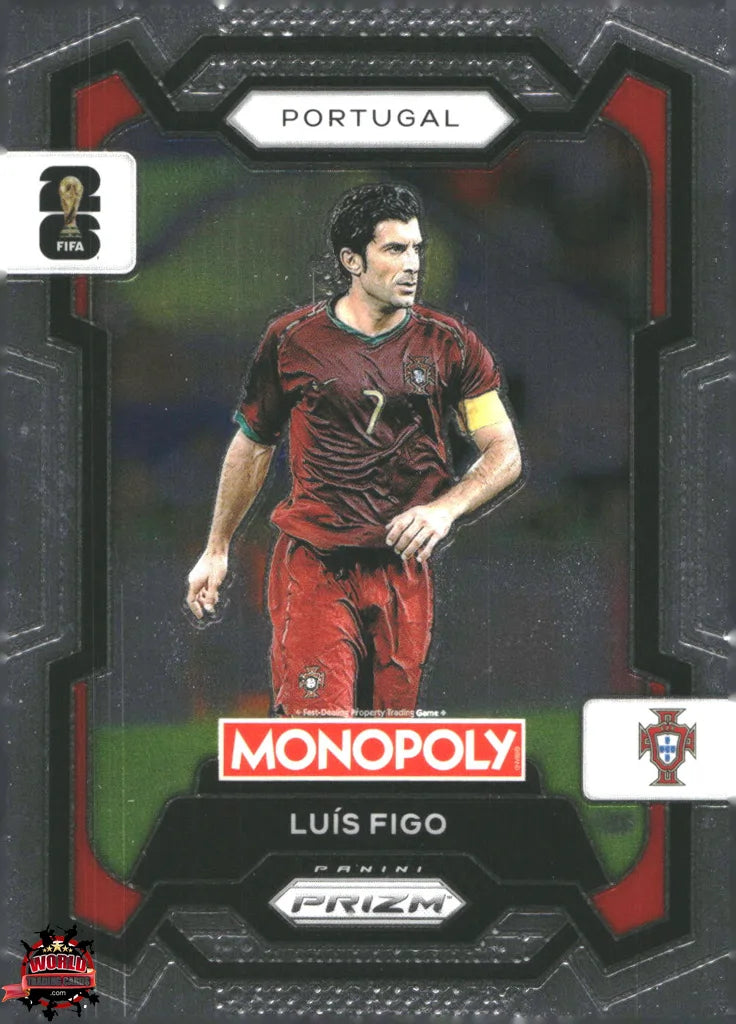 #PMPWC/031 | Panini | Monopoly | Prizm | FIFA World Cup | 2026 | Luis Figo | Base