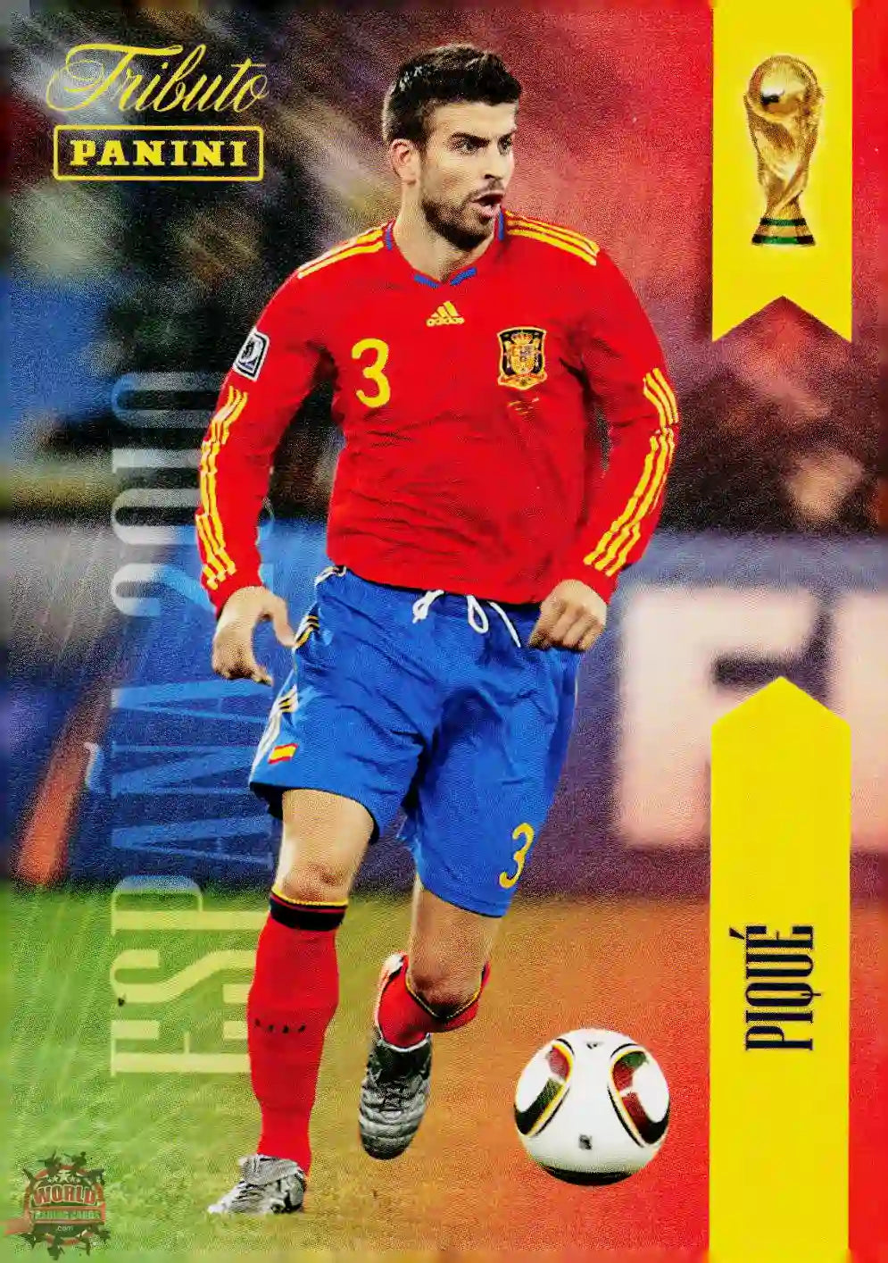 #PTBESP/03 | Panini | Tributo España | Vamos Campeones | 2026 | Sudafrica 2010 | Piqué