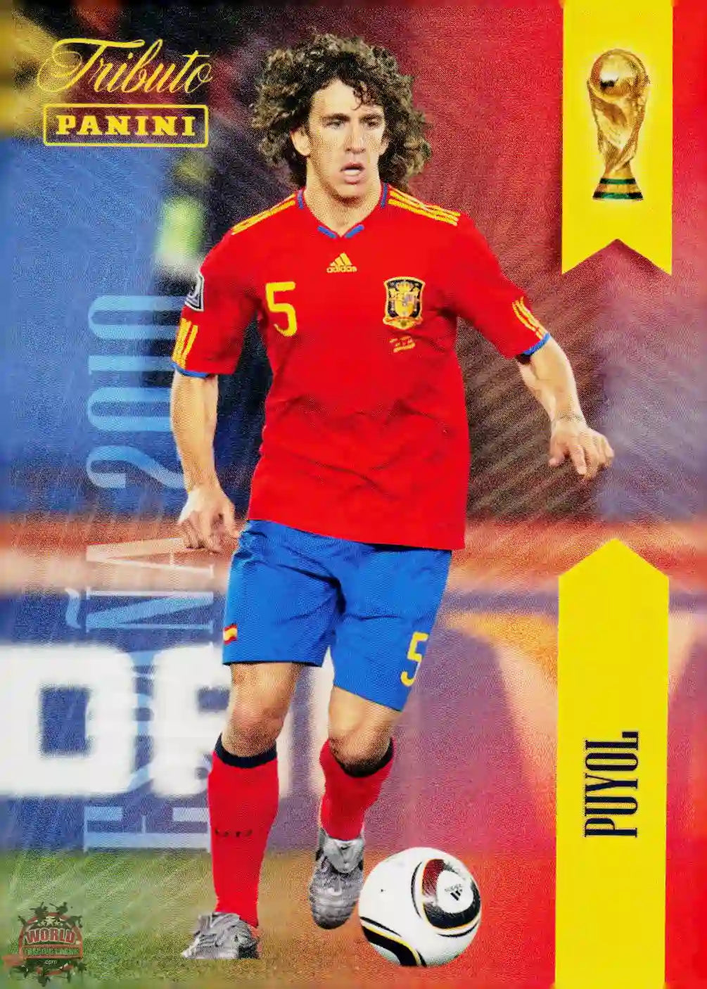 #PTBESP/05 | Panini | Tributo España | Vamos Campeones | 2026 | Sudafrica 2010 | Puyol