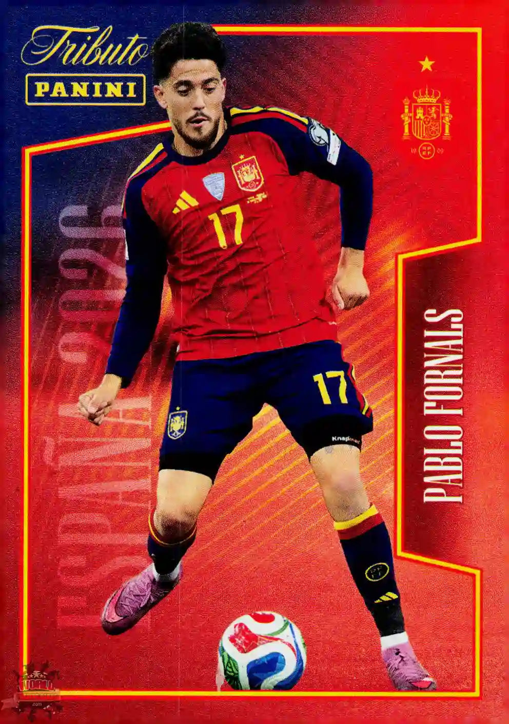#PTBESP/58 | Panini | Tributo España | Vamos Campeones | 2026 | La Roja 2026 | Fornals
