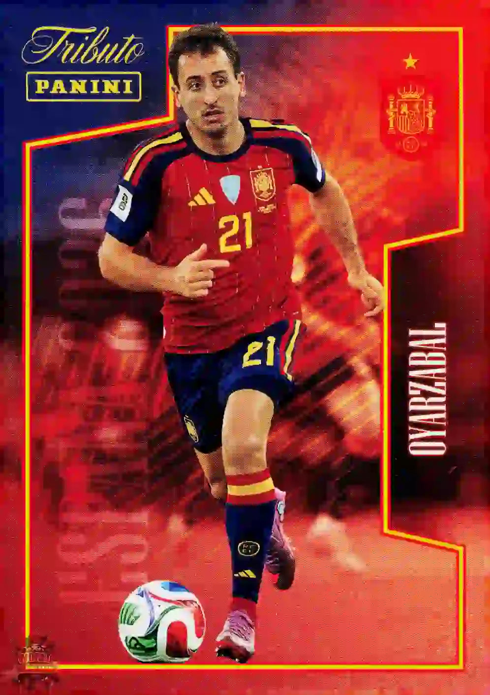 #PTBESP/64 | Panini | Tributo España | Vamos Campeones | 2026 | La Roja 2026 | Oyarzabal