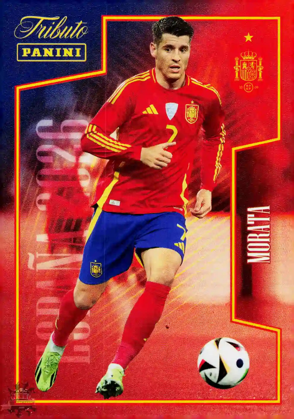 #PTBESP/67 | Panini | Tributo España | Vamos Campeones | 2026 | La Roja 2026 | Morata