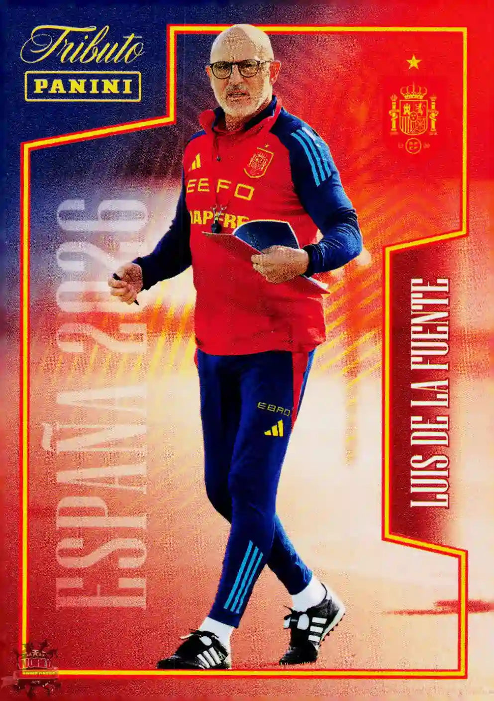 #PTBESP/68 | Panini | Tributo España | Vamos Campeones | 2026 | La Roja 2026 | Luis de la Fuente