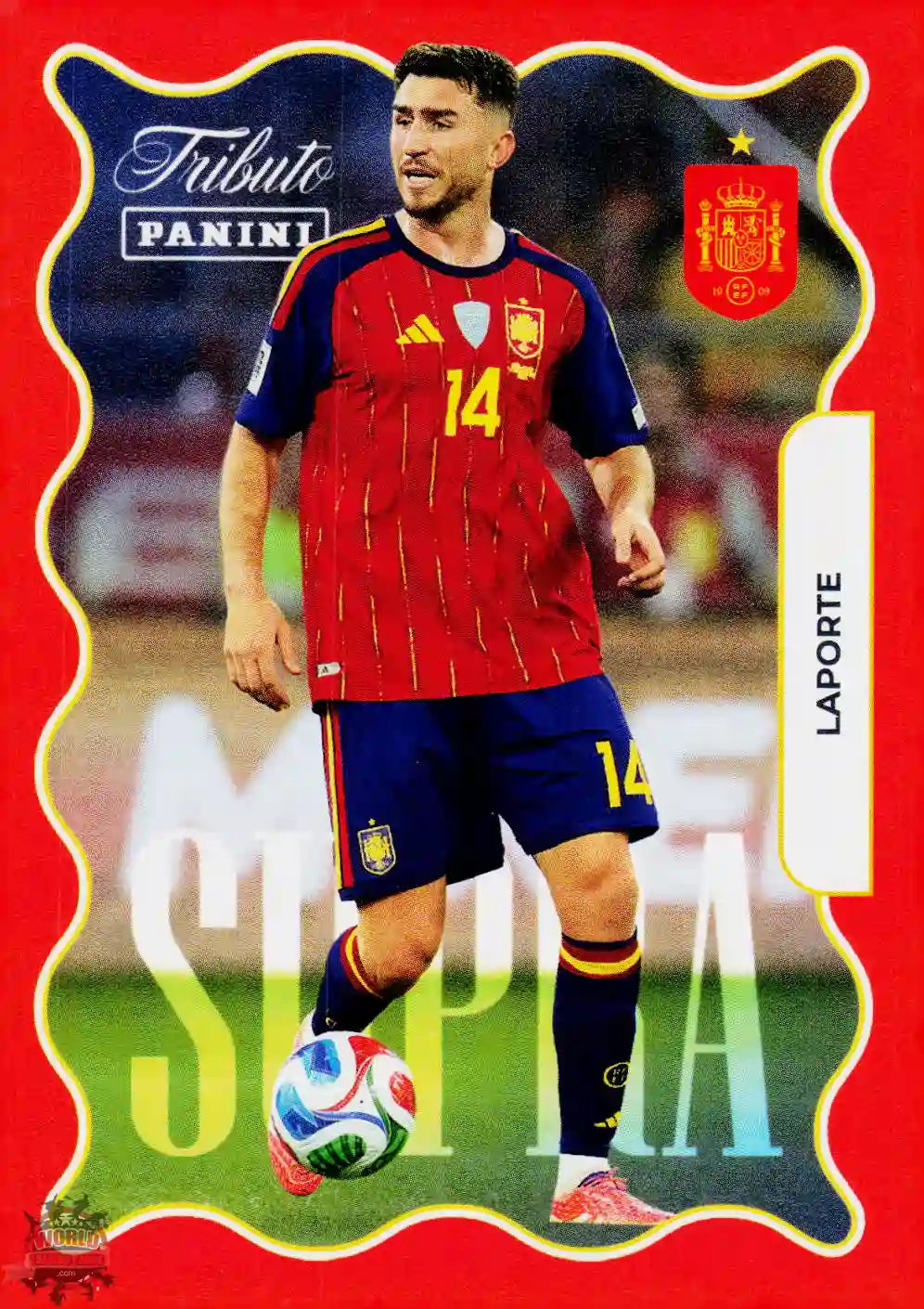 #PTBESP/74 | Panini | Tributo España | Vamos Campeones | 2026 | SUPRA | Laporte