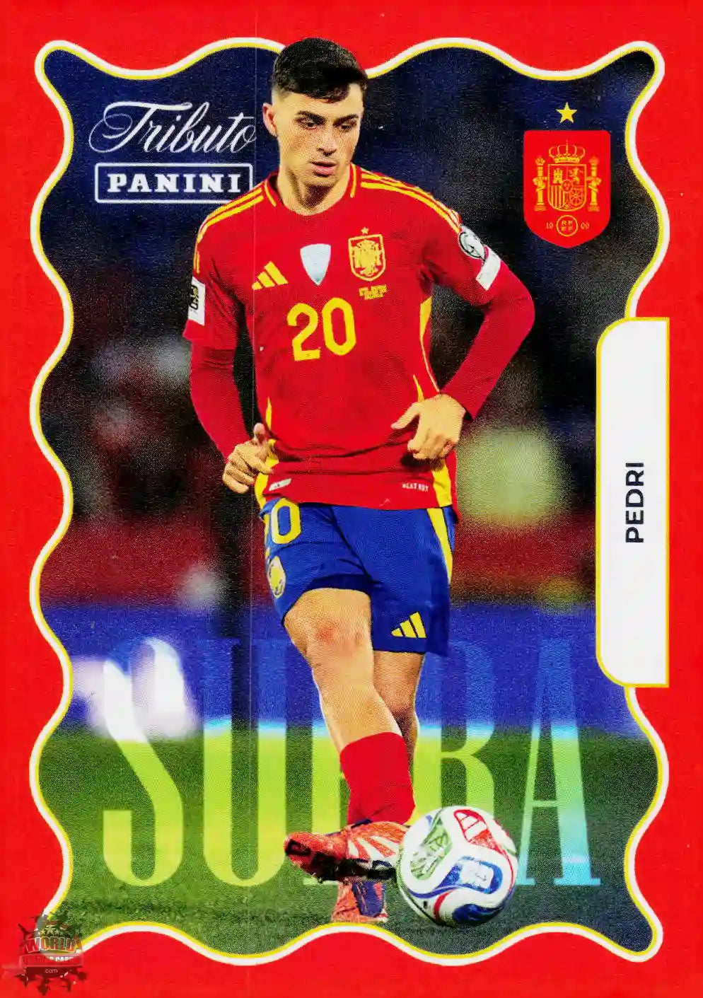 #PTBESP/77 | Panini | Tributo España | Vamos Campeones | 2026 | SUPRA | Pedri