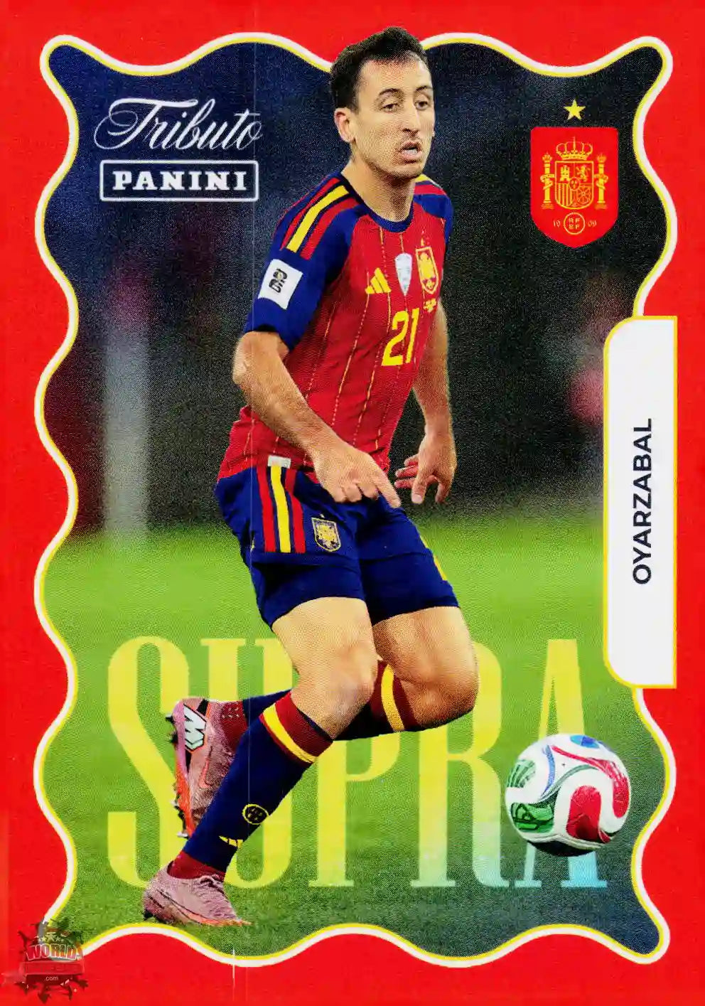 #PTBESP/80 | Panini | Tributo España | Vamos Campeones | 2026 | SUPRA | Oyarzabal