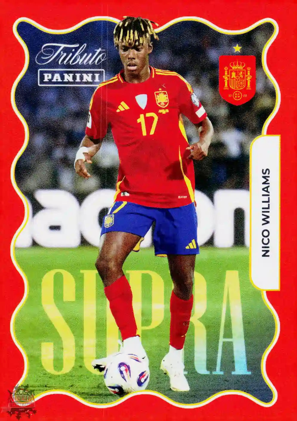 #PTBESP/81 | Panini | Tributo España | Vamos Campeones | 2026 | SUPRA | Nico Williams