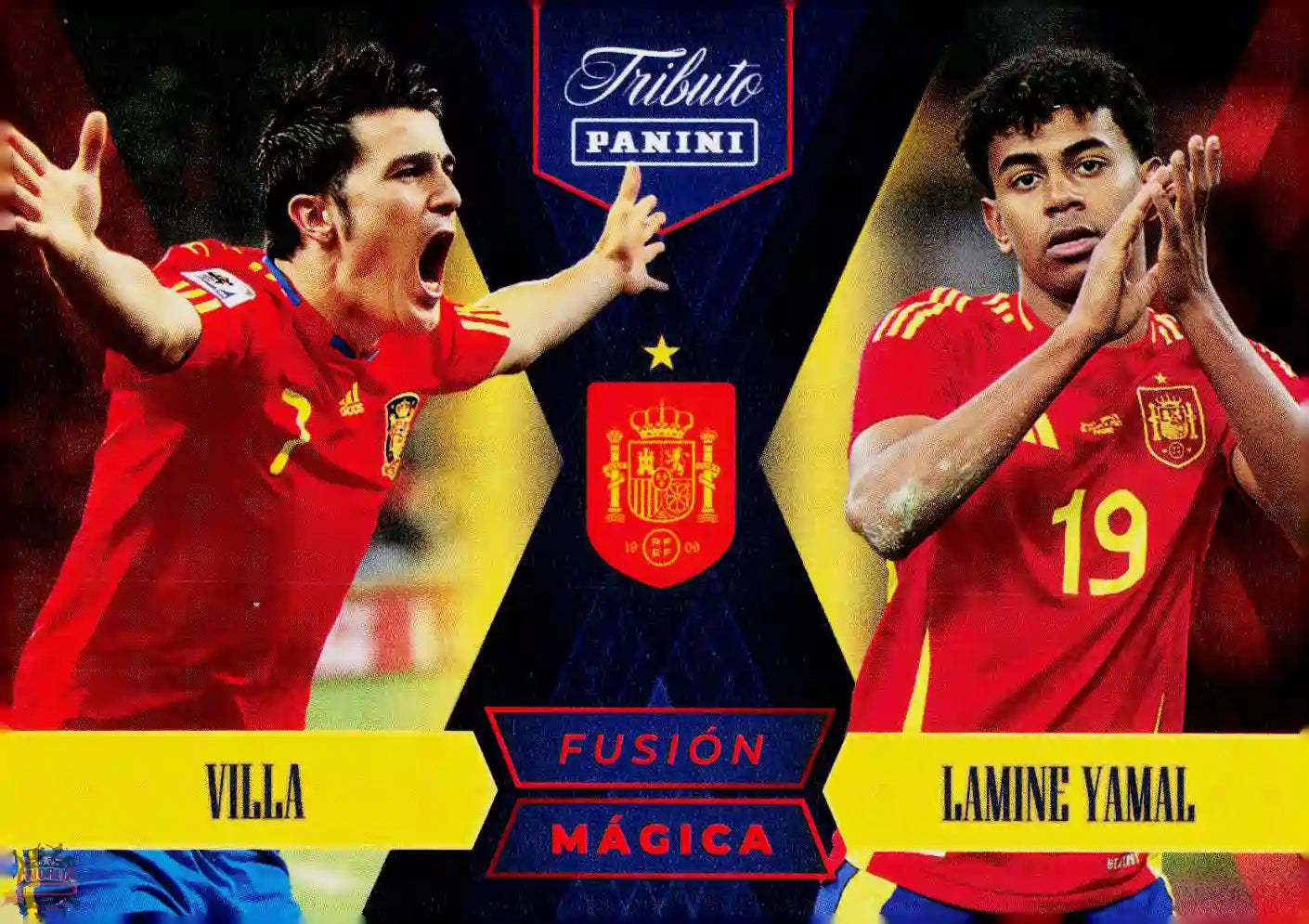 #PTBESP/86 | Panini | Tributo España | Vamos Campeones | 2026 | FUSION MAGICA | Villa / Lamine Yamal