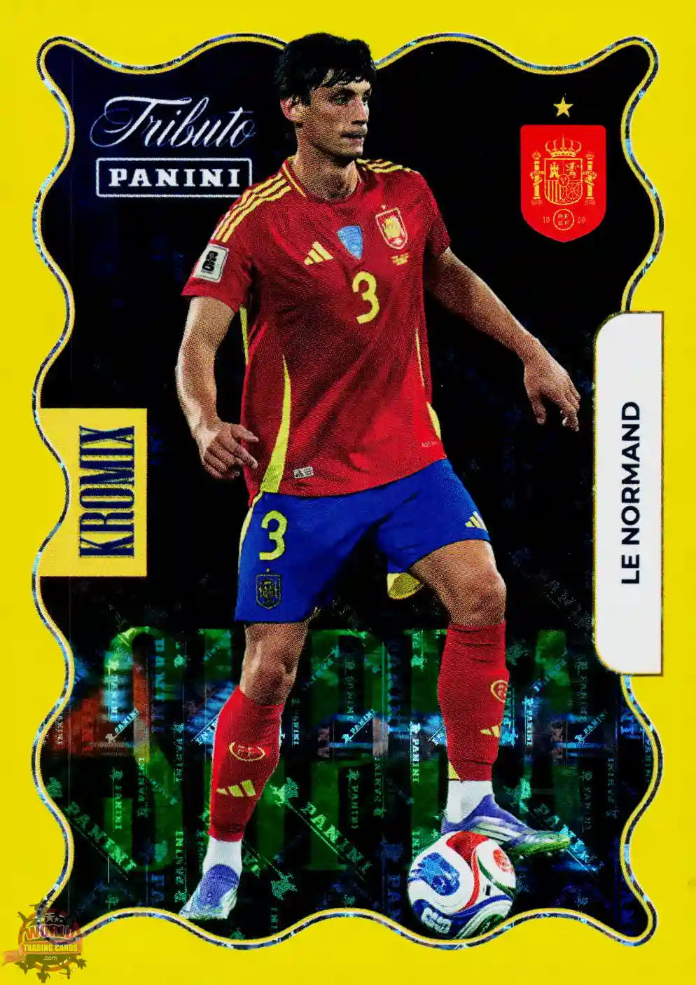 #PTBESP/KO73 | Panini | Tributo España | Vamos Campeones | 2026 | PARALLELS SUPRA KROMIX GOLD | Le Normand