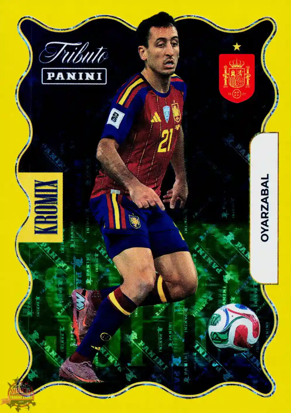 #PTBESP/KO80 | Panini | Tributo España | Vamos Campeones | 2026 | PARALLELS SUPRA KROMIX GOLD | Oyarzabal