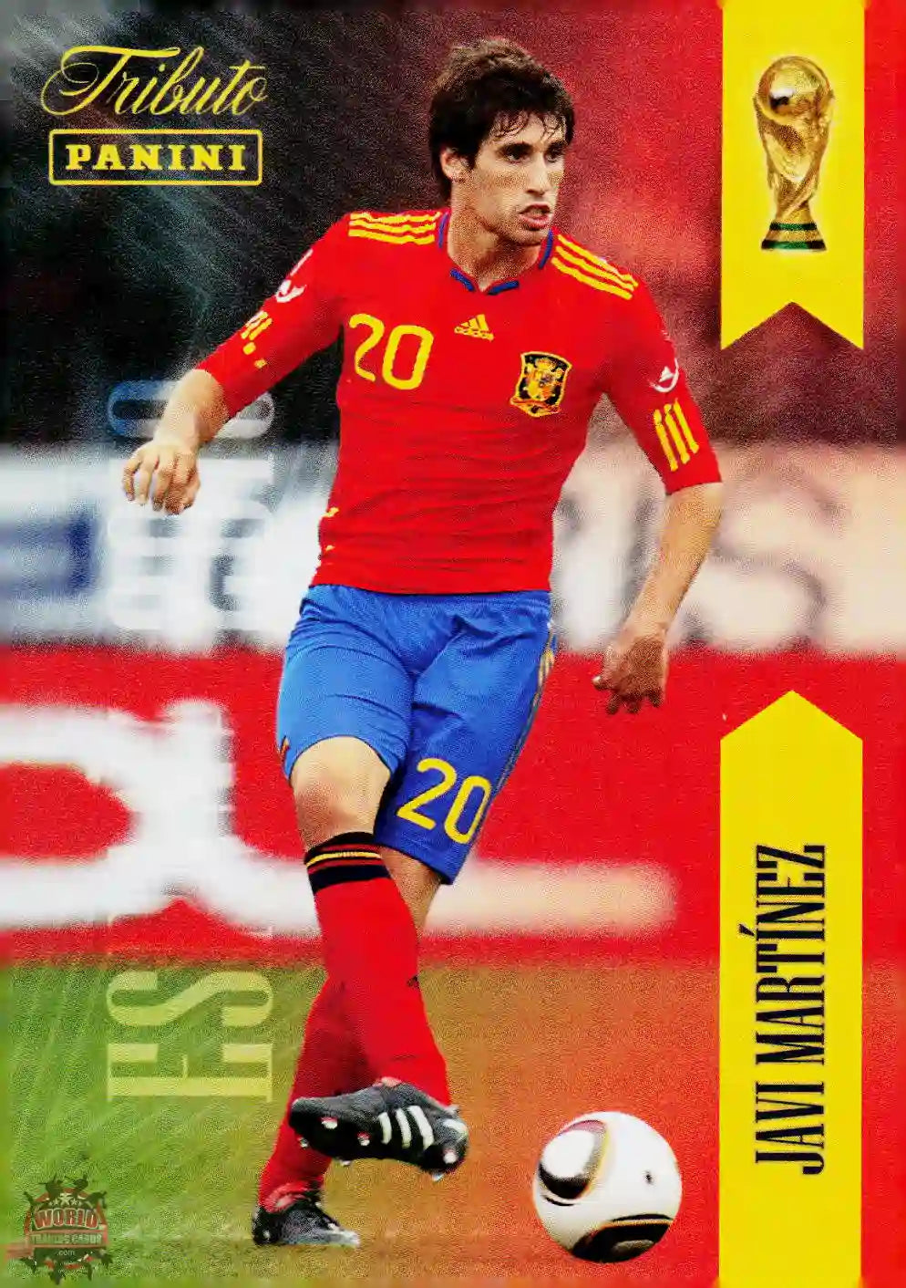 #PTBESP/20 | Panini | Tributo España | Vamos Campeones | 2026 | Sudafrica 2010 | Javi Martinez