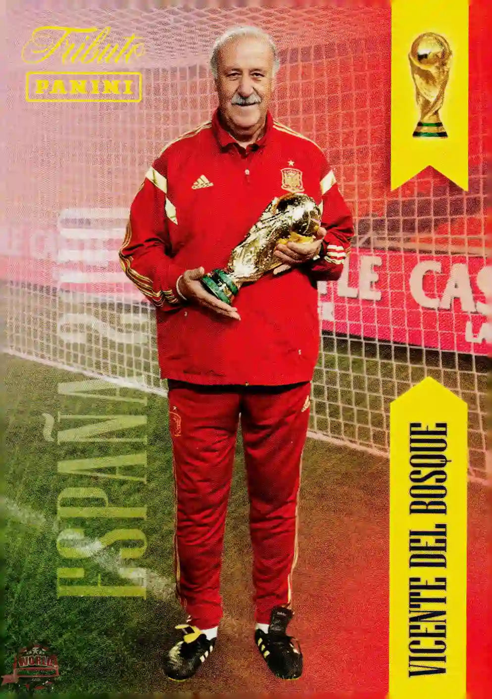 #PTBESP/24 | Panini | Tributo España | Vamos Campeones | 2026 | Sudafrica 2010 | Vicente del Bosque