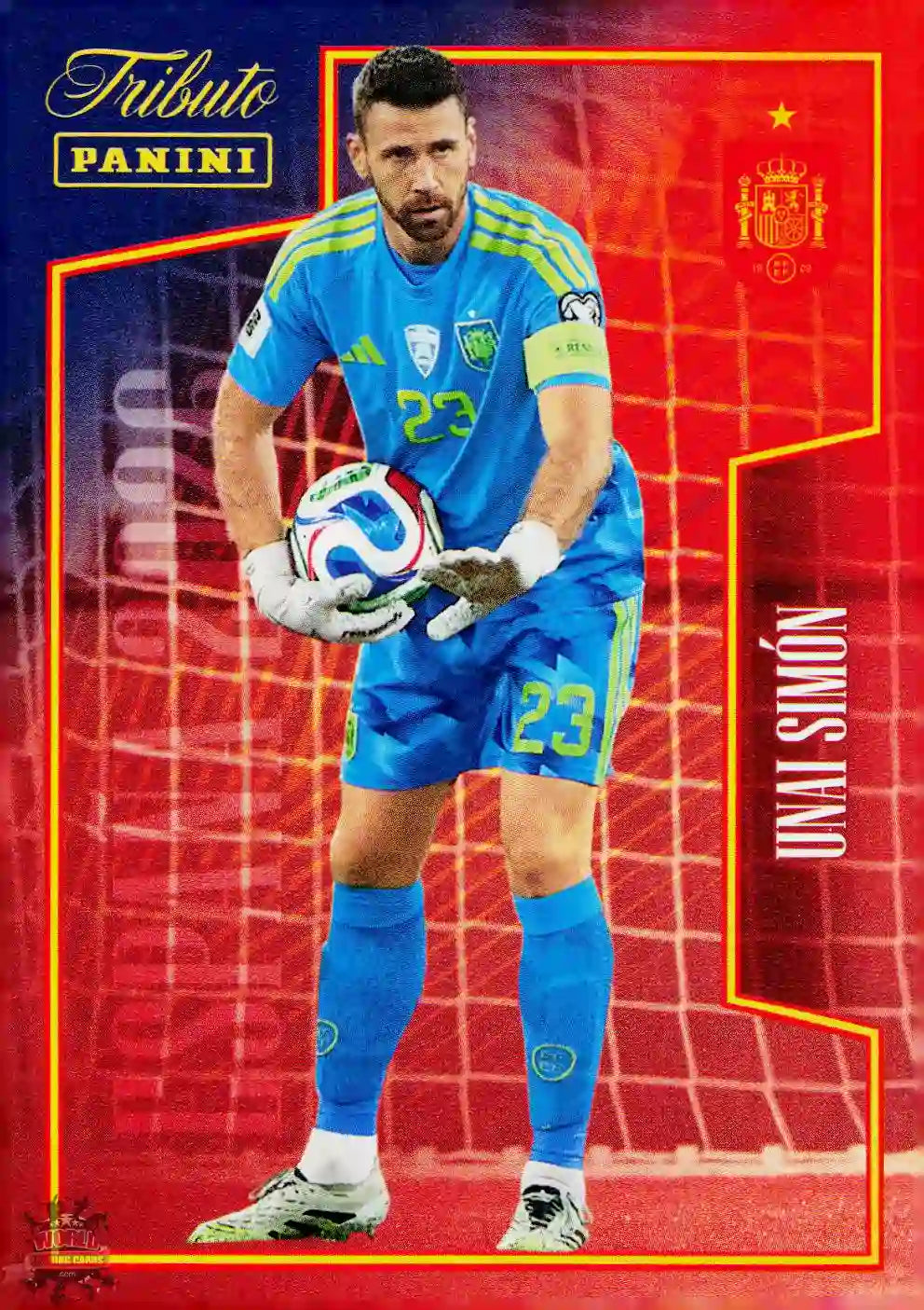 #PTBESP/37 | Panini | Tributo España | Vamos Campeones | 2026 | La Roja 2026 | Unai Simon