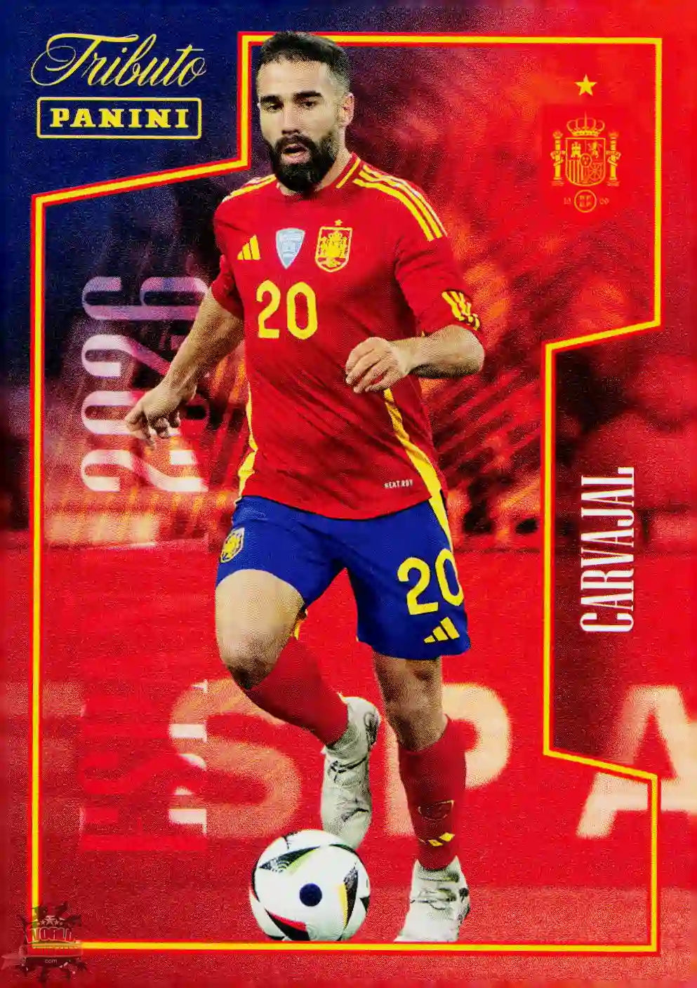 #PTBESP/40 | Panini | Tributo España | Vamos Campeones | 2026 | La Roja 2026 | Carvajal