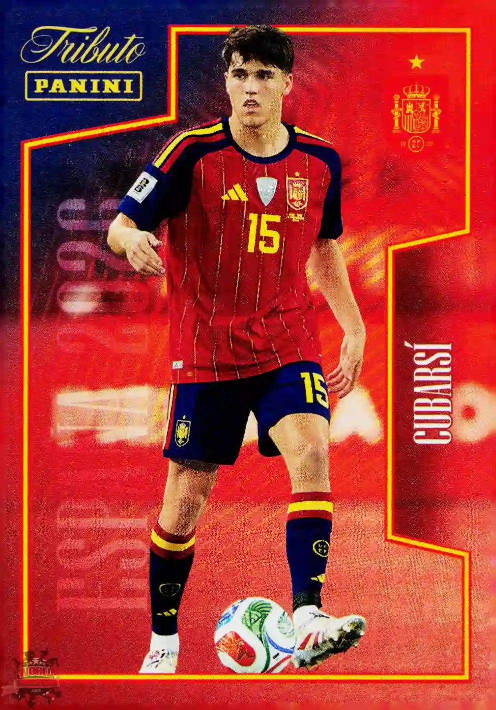 #PTBESP/45 | Panini | Tributo España | Vamos Campeones | 2026 | La Roja 2026 | Cubarsi