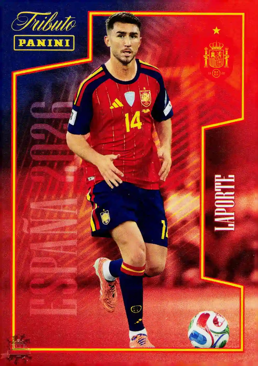 #PTBESP/47 | Panini | Tributo España | Vamos Campeones | 2026 | La Roja 2026 | Laporte