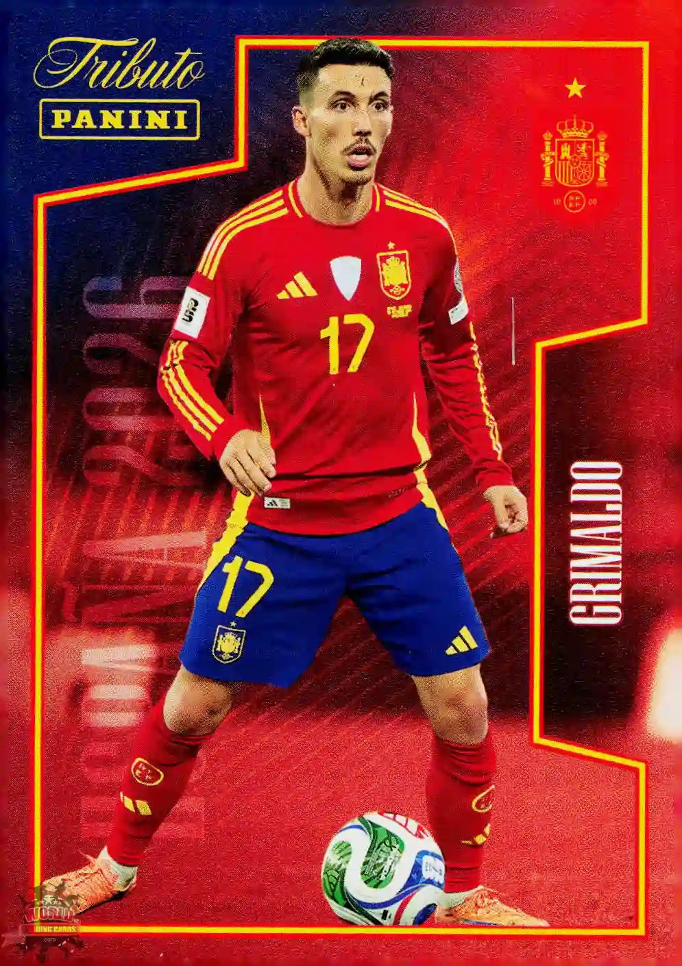 #PTBESP/49 | Panini | Tributo España | Vamos Campeones | 2026 | La Roja 2026 | Grimaldo