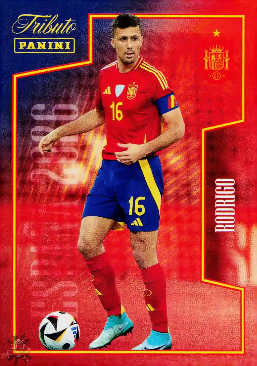 #PTBESP/50 | Panini | Tributo España | Vamos Campeones | 2026 | La Roja 2026 | Rodri