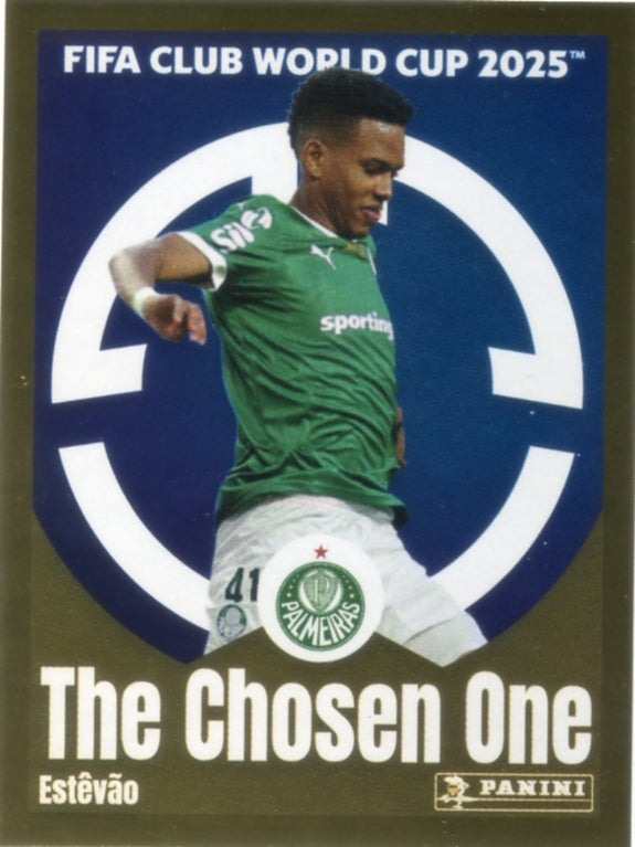 Panini Club World Cup 2025 #019 - Estêvão - The Chosen One (SE Palmeiras)