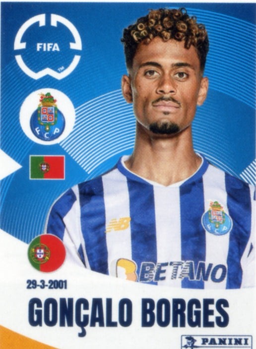 Panini Club World Cup 2025 #032 - Gonçalo Borges (FC Porto)