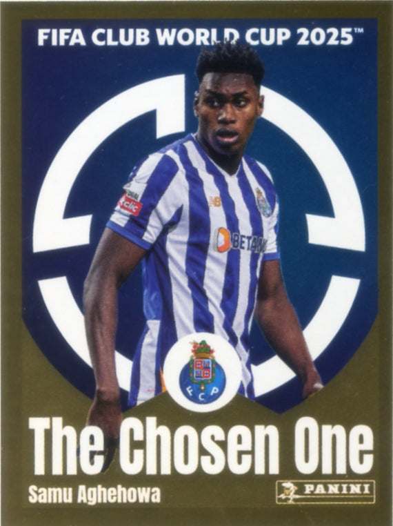 Panini Club World Cup 2025 #037 - Samu Aghehowa Omorodion - The Chosen One (FC Porto)