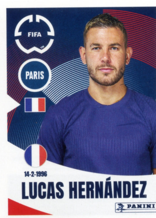 Panini Club World Cup 2025 #068 - Lucas Hernández (Paris Saint-Germain)
