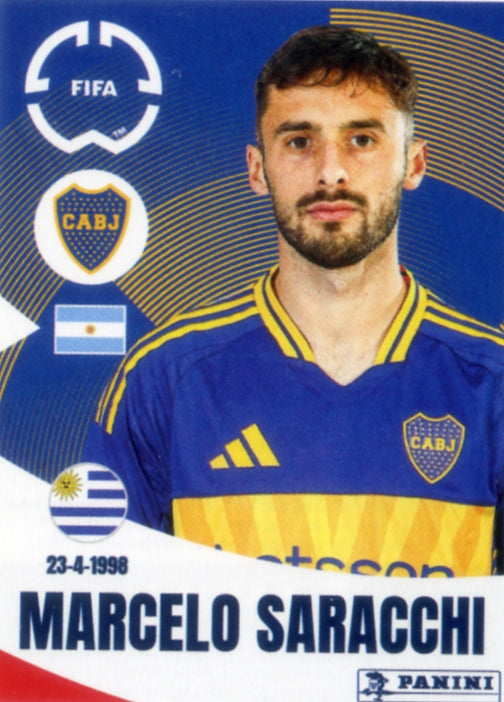 Panini Club World Cup 2025 #158 - Marcelo Saracchi (CA Boca Juniors)