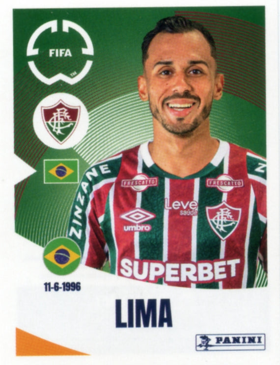 Panini Club World Cup 2025 #342 - Lima (Fluminense FC)
