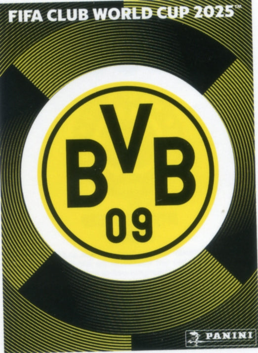 Panini Club World Cup 2025 #353 - Crest (Borussia Dortmund)