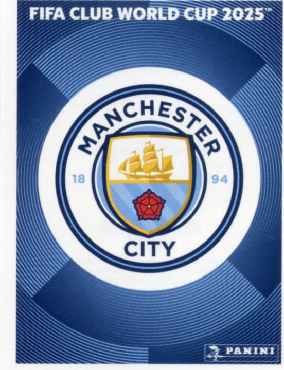 Panini Club World Cup 2025 #407 - Crest (Manchester City)