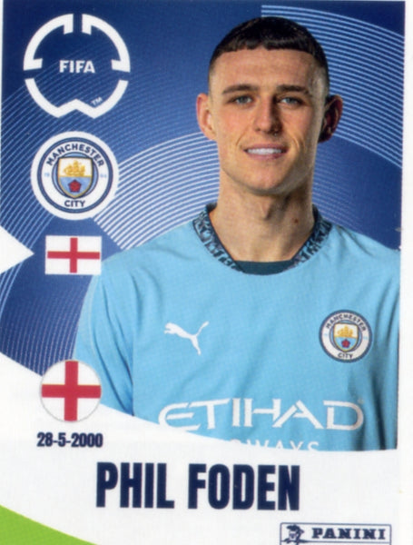 Panini Club World Cup 2025 #422 - Phil Foden (Manchester City)