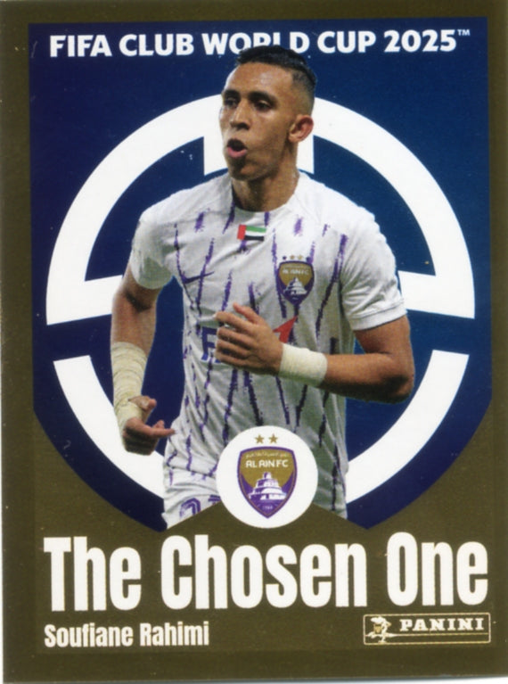 Panini Club World Cup 2025 #457 - Soufiane Rahimi - The Chosen One (Al-Ain FC)