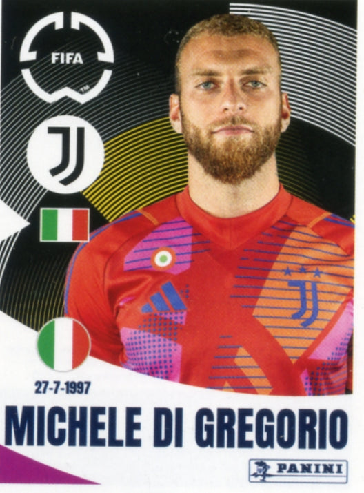 Panini Club World Cup 2025 #462 - Michele Di Gregorio (Juventus FC)