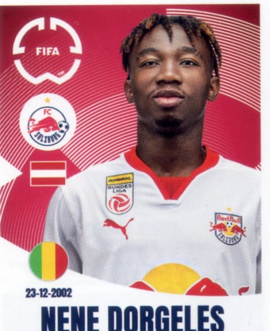 Panini Club World Cup 2025 #546 - Dorgeles Nene (Red Bull Salzburg)
