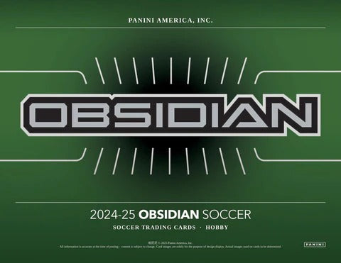2024/25 Panini Obsidian Soccer Hobby Box