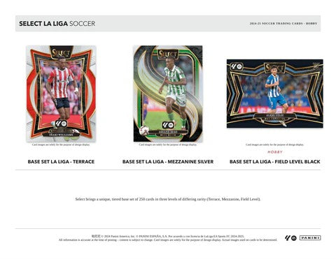 2024/25 Panini Select La Liga Soccer Hobby Box