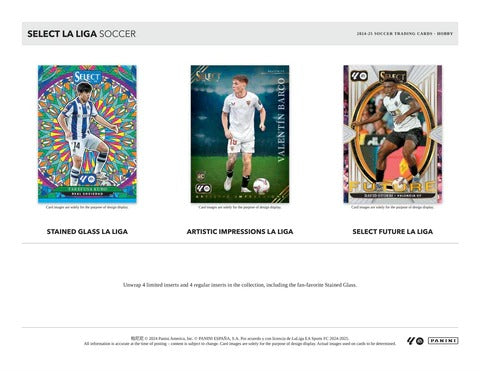 2024/25 Panini Select La Liga Soccer Hobby Box