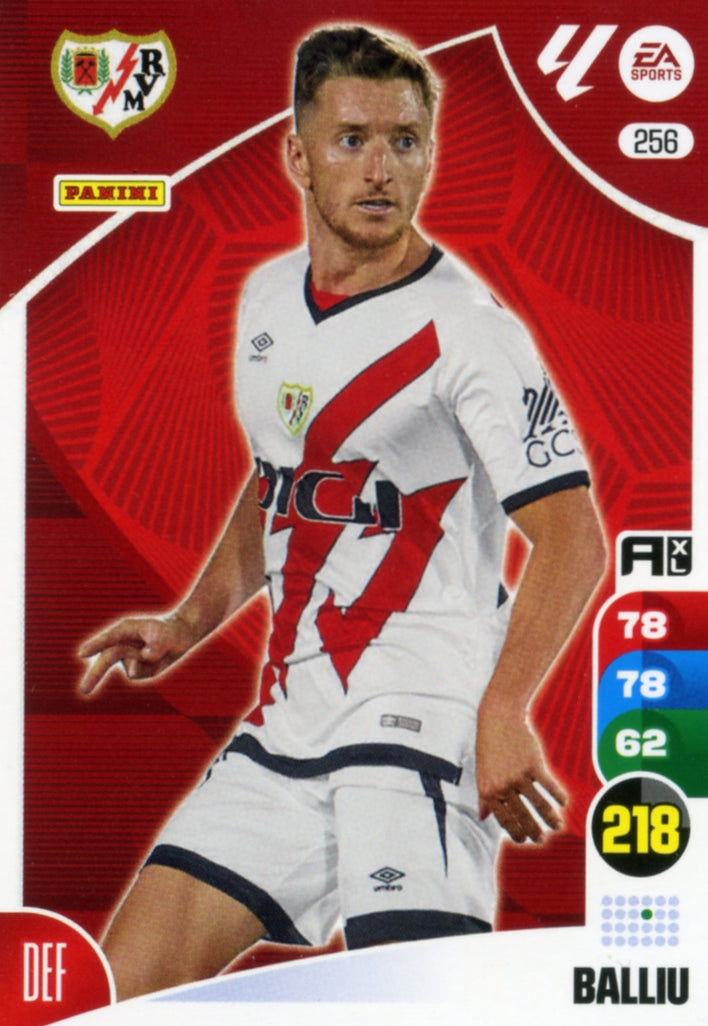 Panini Adrenalyn XL La Liga 2024/2025 - #256. Balliu - Rayo Vallecano - 1st Edition, RAW Chrome