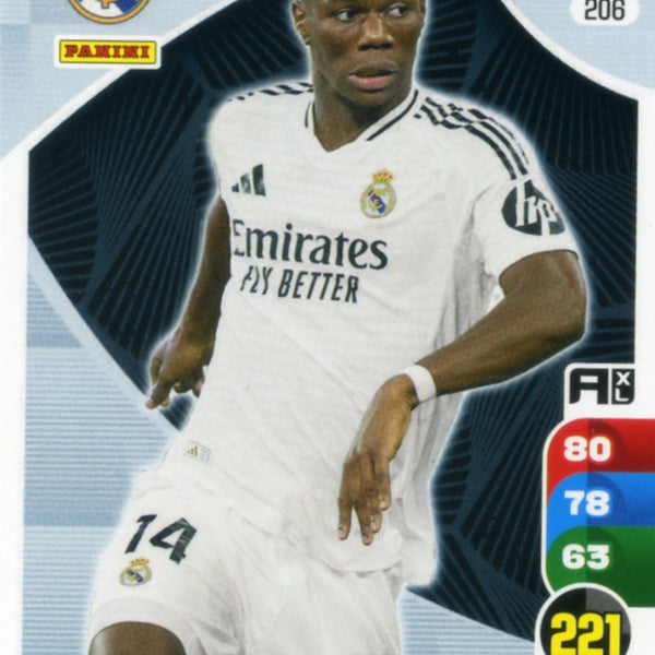 Panini Adrenalyn XL La Liga 2024/2025 - #206 - TCHOUAMÉNI - REAL MADRI