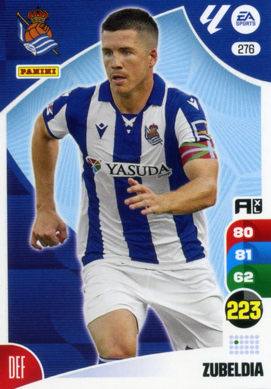 Panini Adrenalyn XL La Liga 2024/2025 - #276.  Zubeldia - Real Sociedad - 1ª Edición, Cromo RAW
