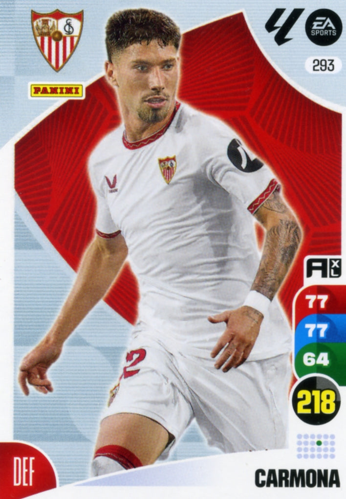 Panini Adrenalyn XL La Liga 2024/2025 - #293. Carmona - Sevilla - 1st Edition, RAW Card