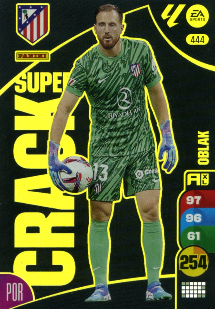Panini Adrenalyn XL La Liga 2024/2025 - #444 - SUPER CRACK - OBLACK - 1st Edition, RAW Card