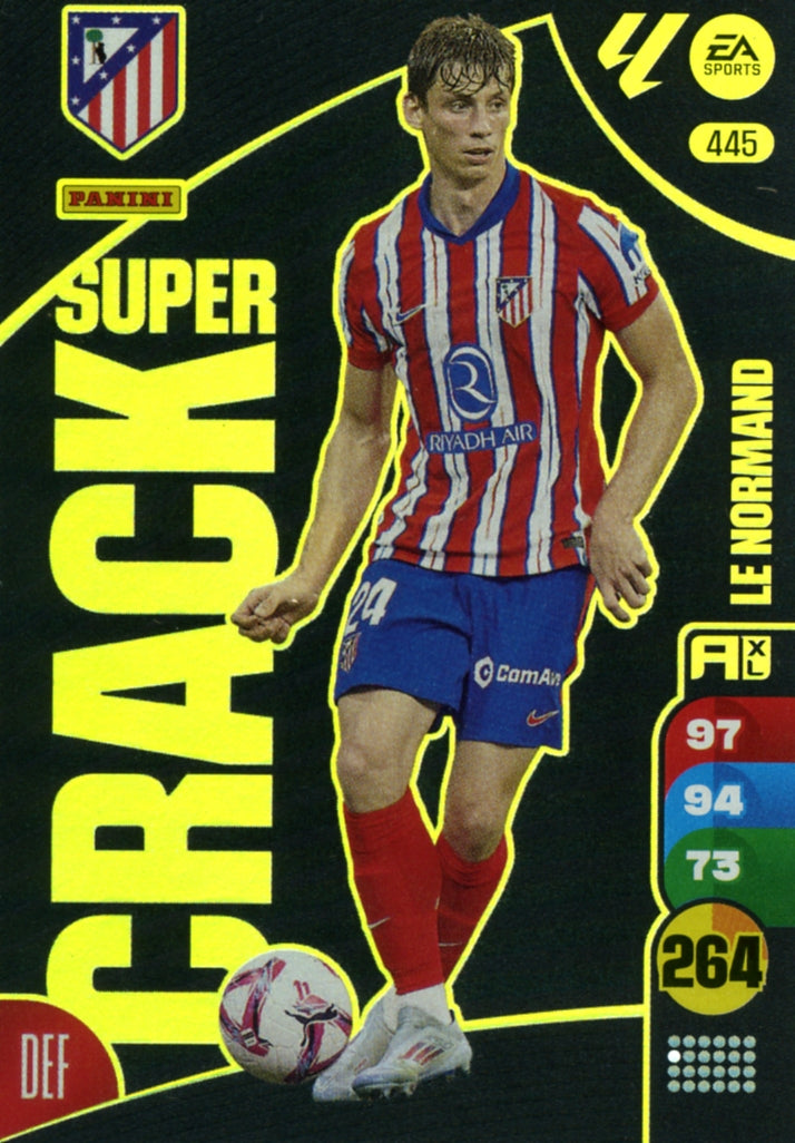 Panini Adrenalyn XL La Liga 2024/2025 - #445 - SUPER CRACK - LE NORMAND - 1st Edition, RAW Card