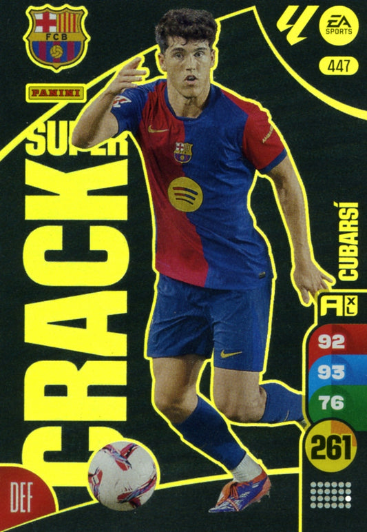 Panini Adrenalyn XL La Liga 2024/2025 - #447 - SUPER CRACK - CUBARSÍ - 1ª Edición, Cromo RAW