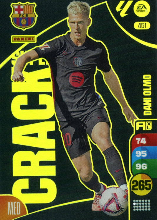 Panini Adrenalyn XL La Liga 2024/2025 - #451 - SUPER CRACK - DANI OLMO - 1ª Edición, Cromo RAW