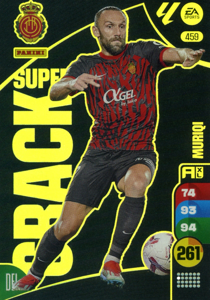 Panini Adrenalyn XL La Liga 2024/2025 - #459 - SUPER CRACK - MURIQI - 1st Edition, RAW Chrome