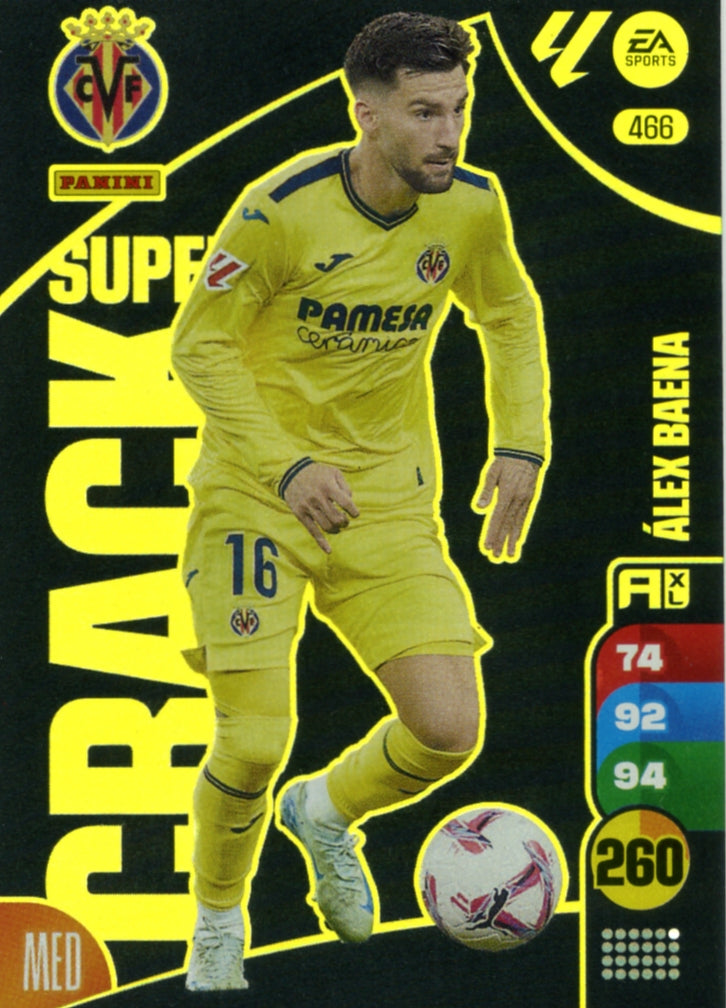 Panini Adrenalyn XL La Liga 2024/2025 - #466 - SUPER CRACK - ÁLEX BAENA - 1st Edition, RAW Chrome